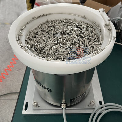 ระบบป้อนชิ้นส่วนอัตโนมัติ เครื่องสั่นสะเทือนแบบถ้วย 1500W แรงดันไฟฟ้า 220V 50HZ 110V 60Hz ขนาด 500 มม. X 500 มม. X 400 มม.