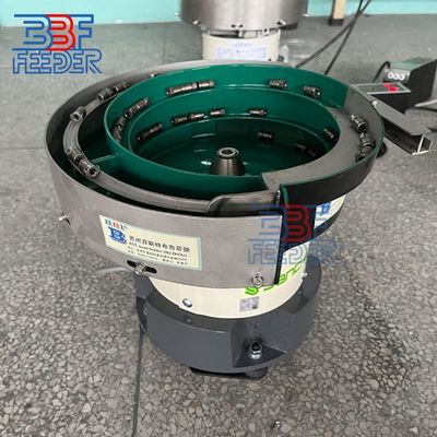 อิเล็กทรอนิกส์ Vibratory Double Bowl Feeder สําหรับบอลท์ Washer ซิลิโคน