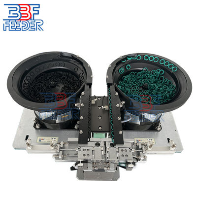อิเล็กทรอนิกส์ Bowl Feeder Escape Double Seal Ring Vibratory Cap Bowl Feeder กล่องที่ระบายอิเล็กทรอนิกส์
