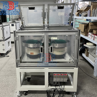 ระบบการให้อาหารถังหลายเลน อะไหล่พลาสติก เครื่องให้อาหารสั่นแรง 1000W