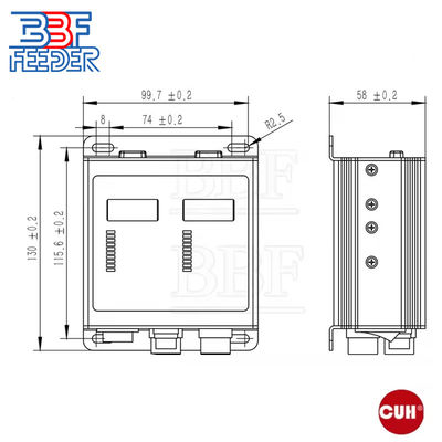 SDVC22-S เครื่องควบคุมไฟฟ้าแม่เหล็ก ปรับปรุงความถี่ที่แปรปรวน