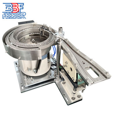 คุณภาพสูงสั่นสะเทือน Feeder ชามเข็มฉีดยาพลาสติก Vibrating Bowl Feeder พร้อม Bulk Hopper