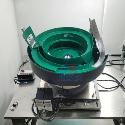 220V 50HZ แรงดันไฟฟ้า เครื่องป้อนแบบสั่น ขนาดชามตั้งแต่ 200 มม. ถึง 1200 มม. ปรับแต่งสำหรับรูปทรงและขนาดชิ้นส่วนเฉพาะ