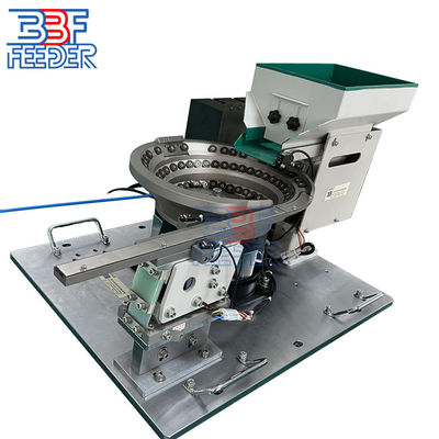 300W Vibratory Bowl Feeder Hardware Fittings อัตโนมัติส่วนที่ให้อาหาร Vibratory