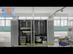ปรับแต่งความจุขนาดใหญ่ Vibratory Bowl Feeder Hopper พลาสติกชิ้นส่วนเล็ก Feeder