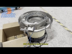 เครื่องป้อนชามสั่นสะเทือนคลิปยึดแบบกำหนดเอง การออกแบบเครื่องป้อนแบบหมุนอัตโนมัติ