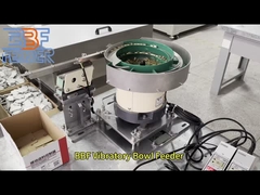 เครื่องป้อนชามสั่นสะเทือนแบบหมุนแม่นยำสำหรับชิ้นส่วนปั๊มโลหะสั่นสะเทือน