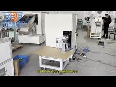 อัตโนมัติการให้อาหาร Vibratory Bowl Feeder Hopper Storage ซิลิโคนหลอด Rotary Feeder